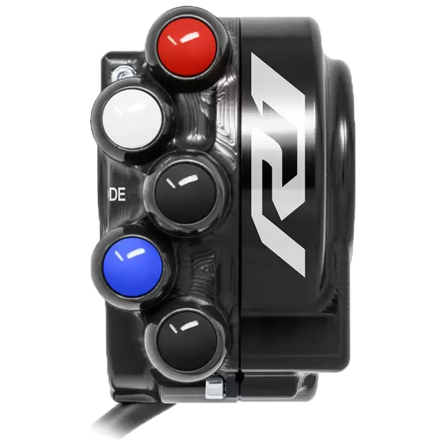 Gasgriffhuis met stuurknop JetPrime Yamaha YZF-R1/M RN65 (20-25) JP ACC 033 