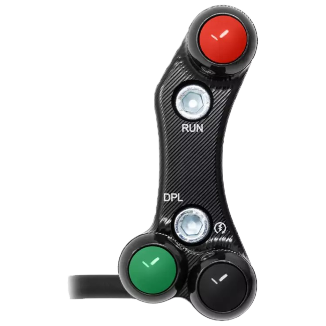 Stuurknop rechts JetPrime Ducati Panigale V4/S (18-24) JP PLD 020 