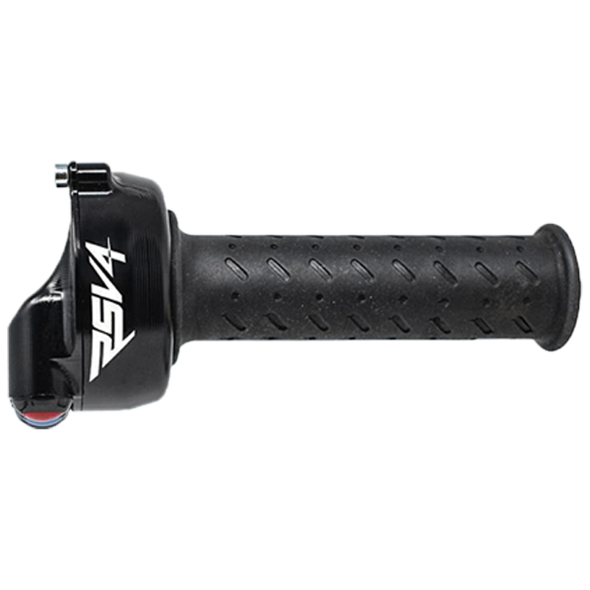 Gasgripbehuizing met geïntegreerde stuurknop JetPrime Aprilia RSV4/1100 Factory/RF/RR (17-20) JP ACC 009 