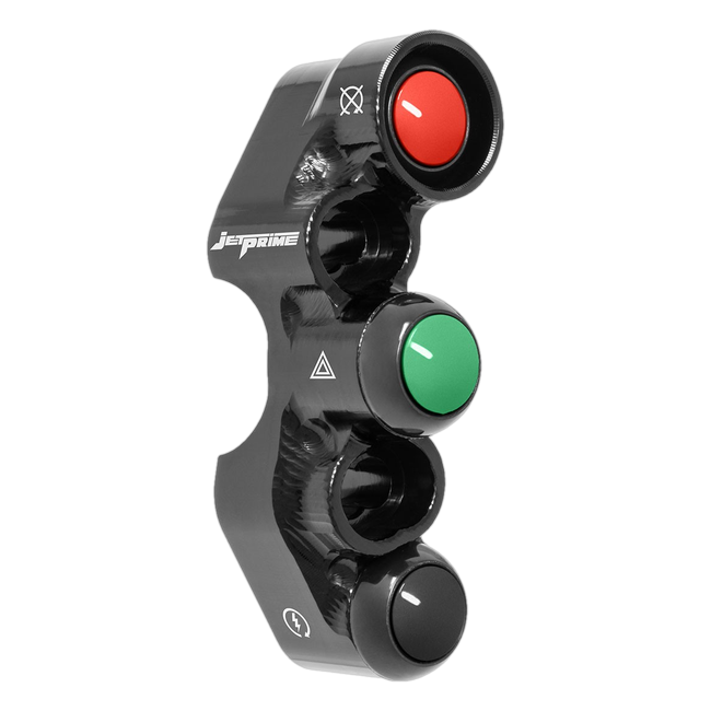 Lenkerschalter Street rechts JetPrime Triumph Street Triple 765 R (23-26) JP PD TR062 – universelles Lochbild