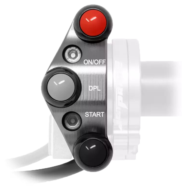 Stuurknop voor JetPrime JP ACC 120 gasgreep Ducati Panigale V4/S (18-24) JP PLD 120 