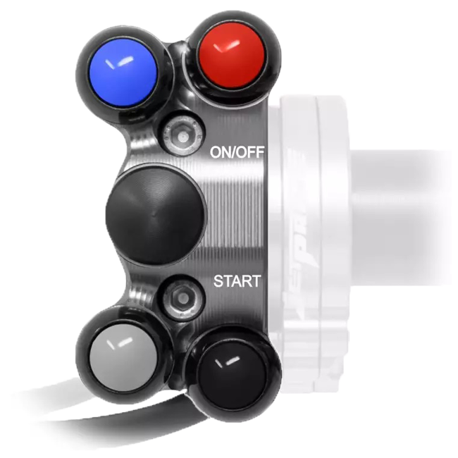 Stuurknop voor JetPrime JP ACC 120 Gashendel Ducati Panigale V4 R (19-21) JP PLD 120R 