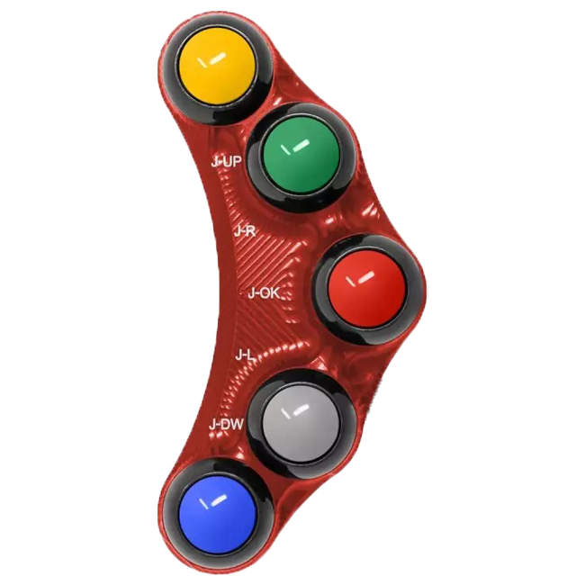 Stuurknop Race links JetPrime Aprilia RSV4/1100 Factory/RF/RR (17-20) JP PLSR 009 RF 