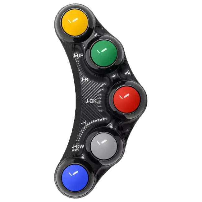 Stuurknop Race links JetPrime Aprilia RSV4/1100 Factory/RF/RR (17-20) JP PLSR 009 RF 