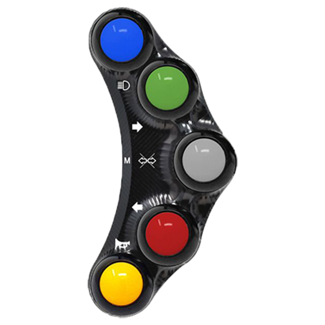 Stuurknop Street links JetPrime Ducati Panigale V2 955 (20-25) JP PLS 006 