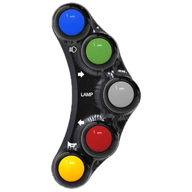 Stuurknop Street links JetPrime Yamaha YZF-R3 (15-18) JP PLS 015 