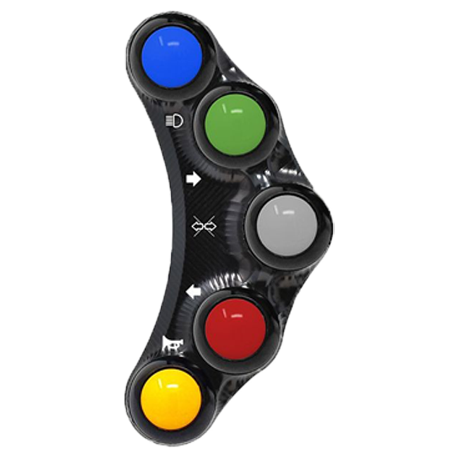 Stuur schakelaars Street links JetPrime BMW S1000RR (09-14) JP PLS 028 