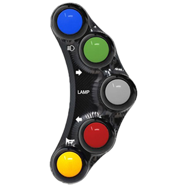 Stuurknop Street links JetPrime Yamaha YZF-R7 (22-25) JP PLS 073 