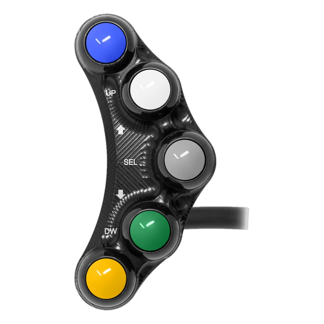 Lenkerschalter Sport links JetPrime Ducati Panigale 1199 (12-15) JP SPS 003 – für I2M-Dashboard