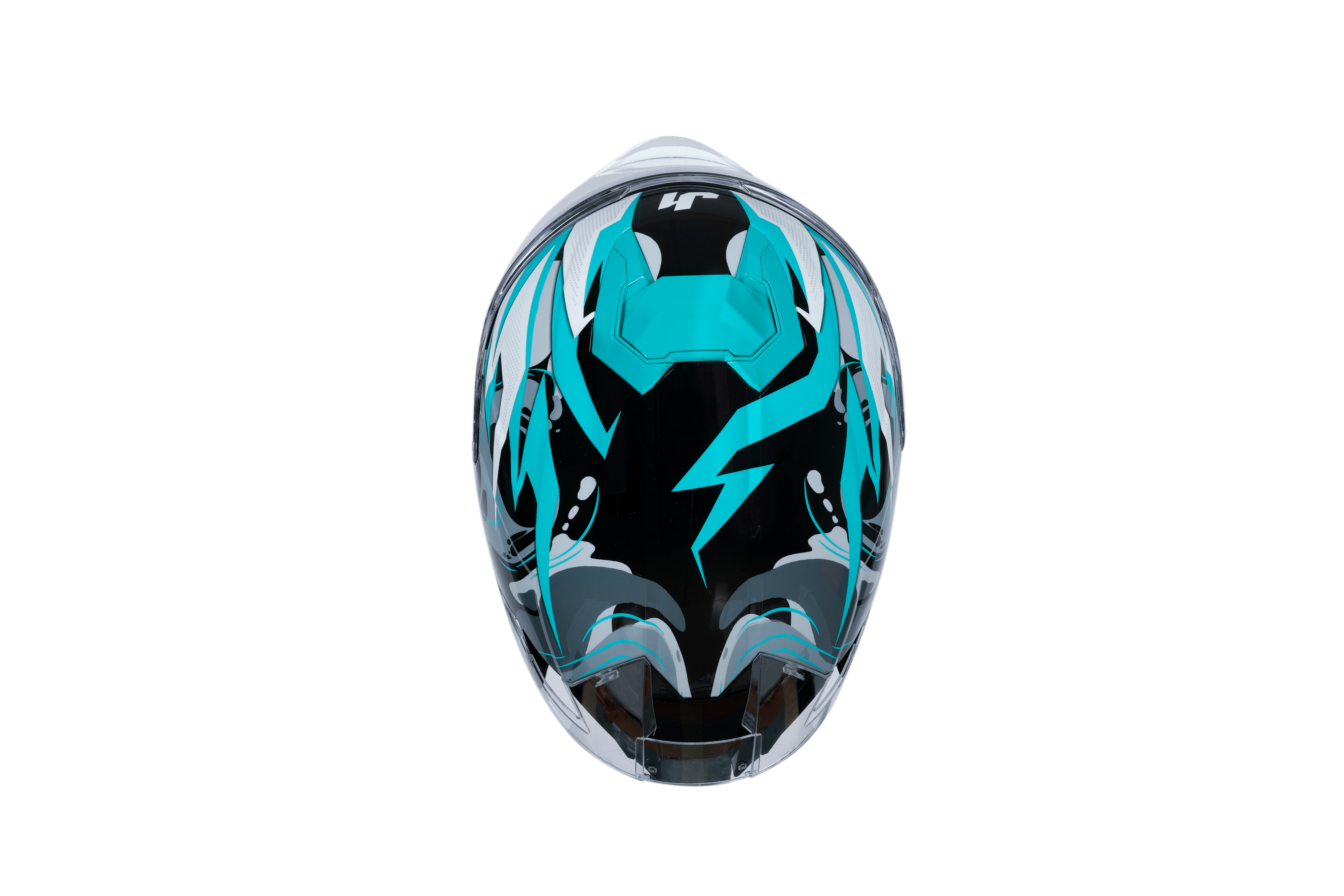 Just1 J-STR Helm Avalon Turquoise / Zwart Glans 6030390111002 