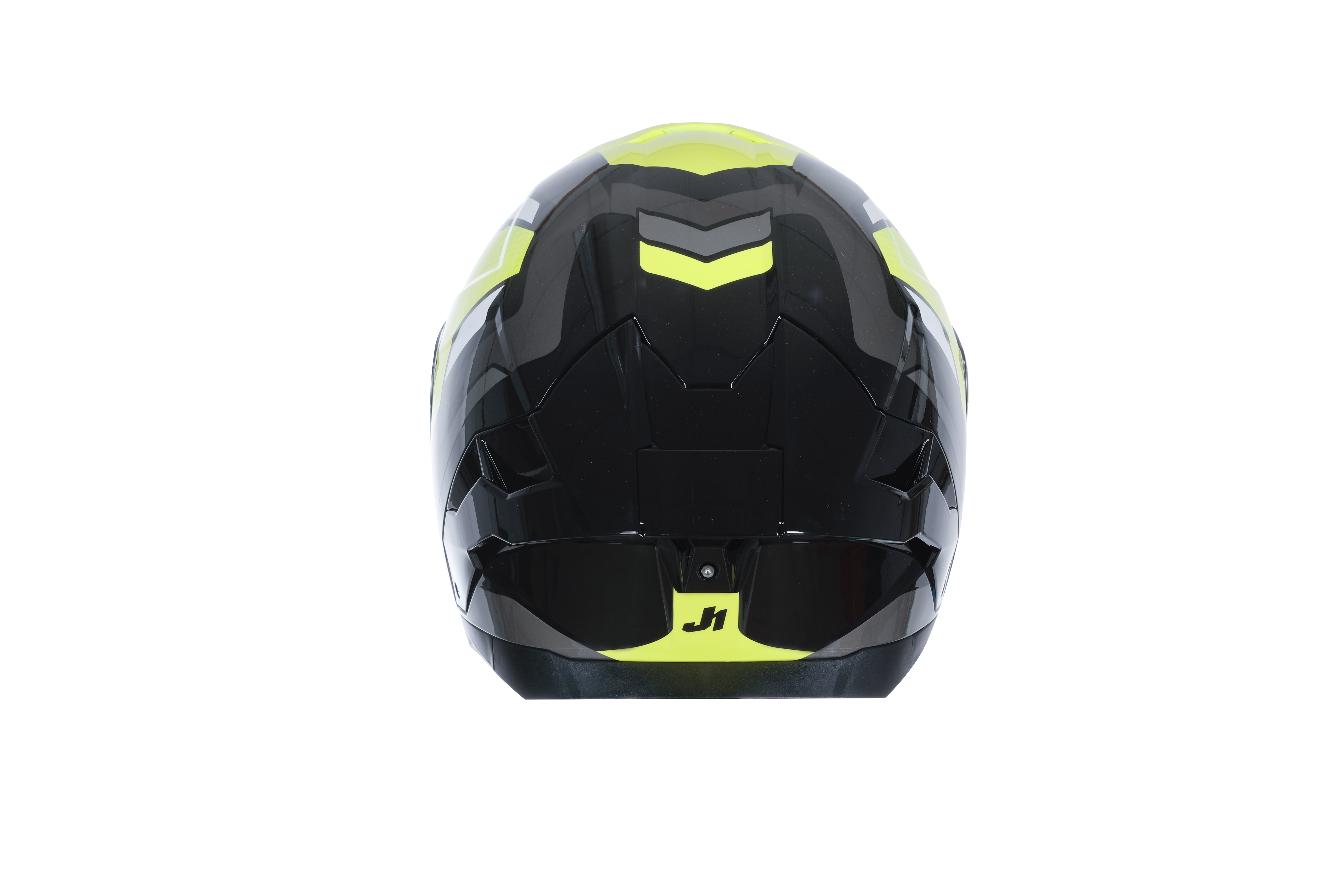 Just1 J-STR Helm Unie Neongeel / Zwart Glans 6030390191001 