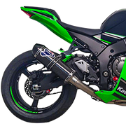 Termignoni Volledige uitlaat RVS Kawasaki ZX-10 R/RR (16-20) K07909400ICC 