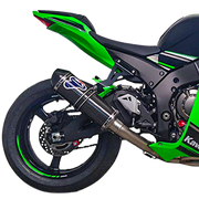 Termignoni Volledige uitlaat Titanium Kawasaki ZX-10 R/RR (16-20) K08010200TCC 