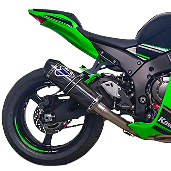 Termignoni Volledige uitlaat Titanium Kawasaki ZX-10 R/RR (16-20) K08010200TCC 
