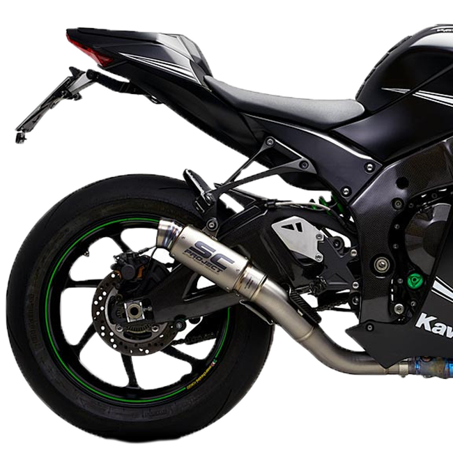 SC-Project Slip-On GP70-R + KAT-vervangpijp Kawasaki ZX-10 R/RR (16-20) K22A-DET70 