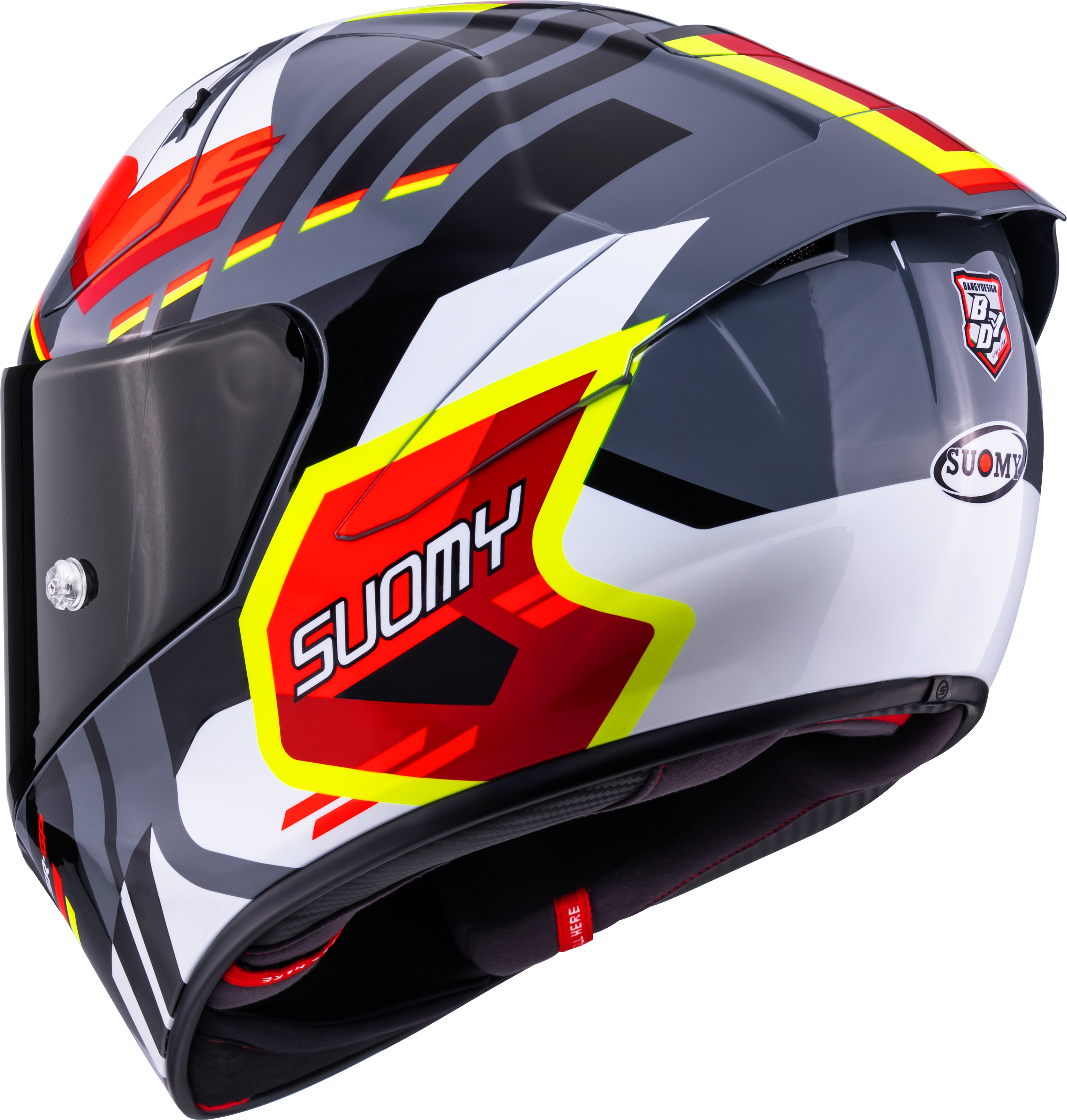 Suomy SR-GP Evo Helm Infrarood Wit/Zwart/Rood K6S20024 