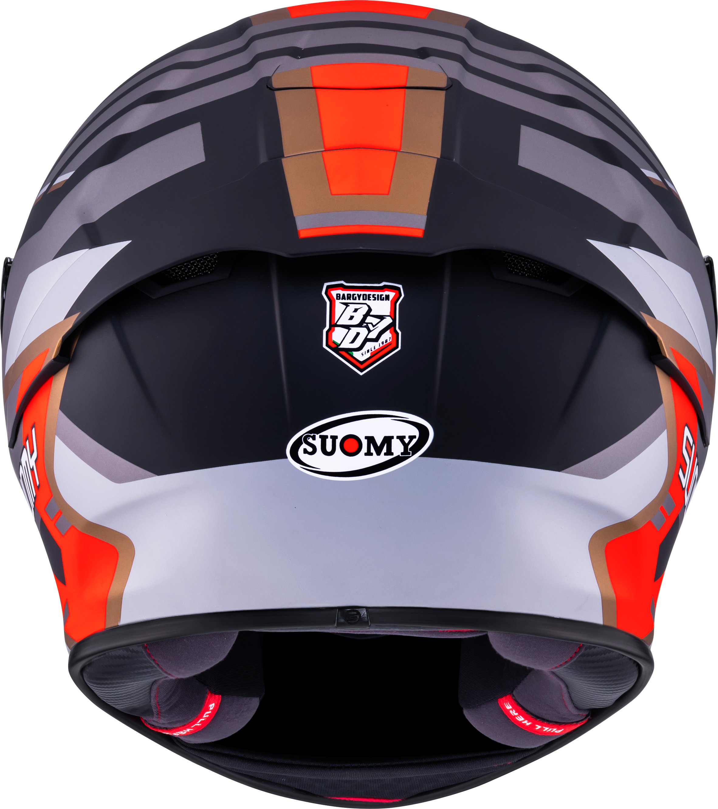 Suomy SR-GP Evo Helm Infrared Matt Grijs/Rood/Zwart K6S20025 