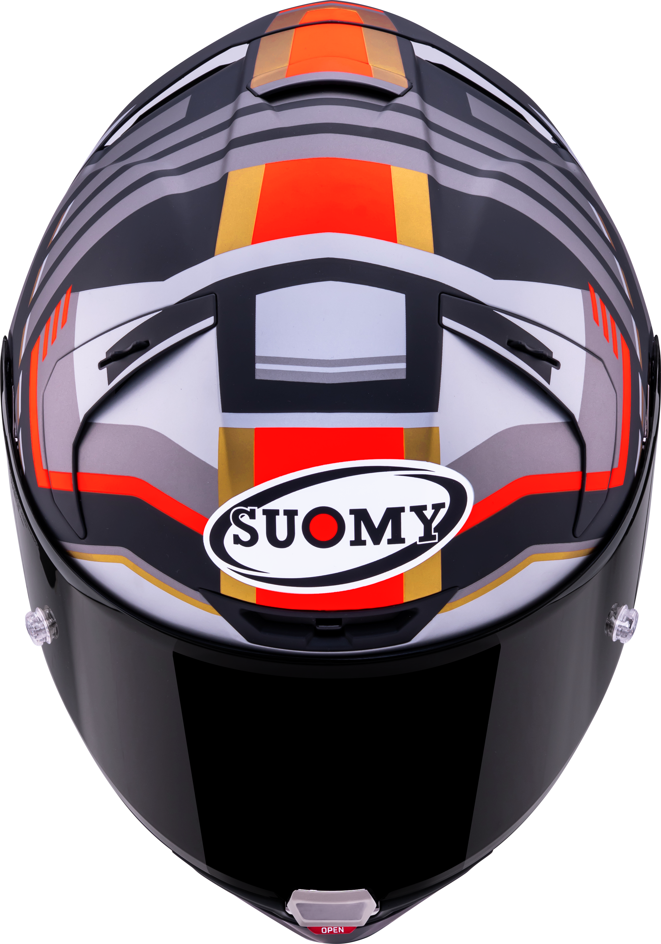 Suomy SR-GP Evo Helm Infrared Matt Grijs/Rood/Zwart K6S20025 