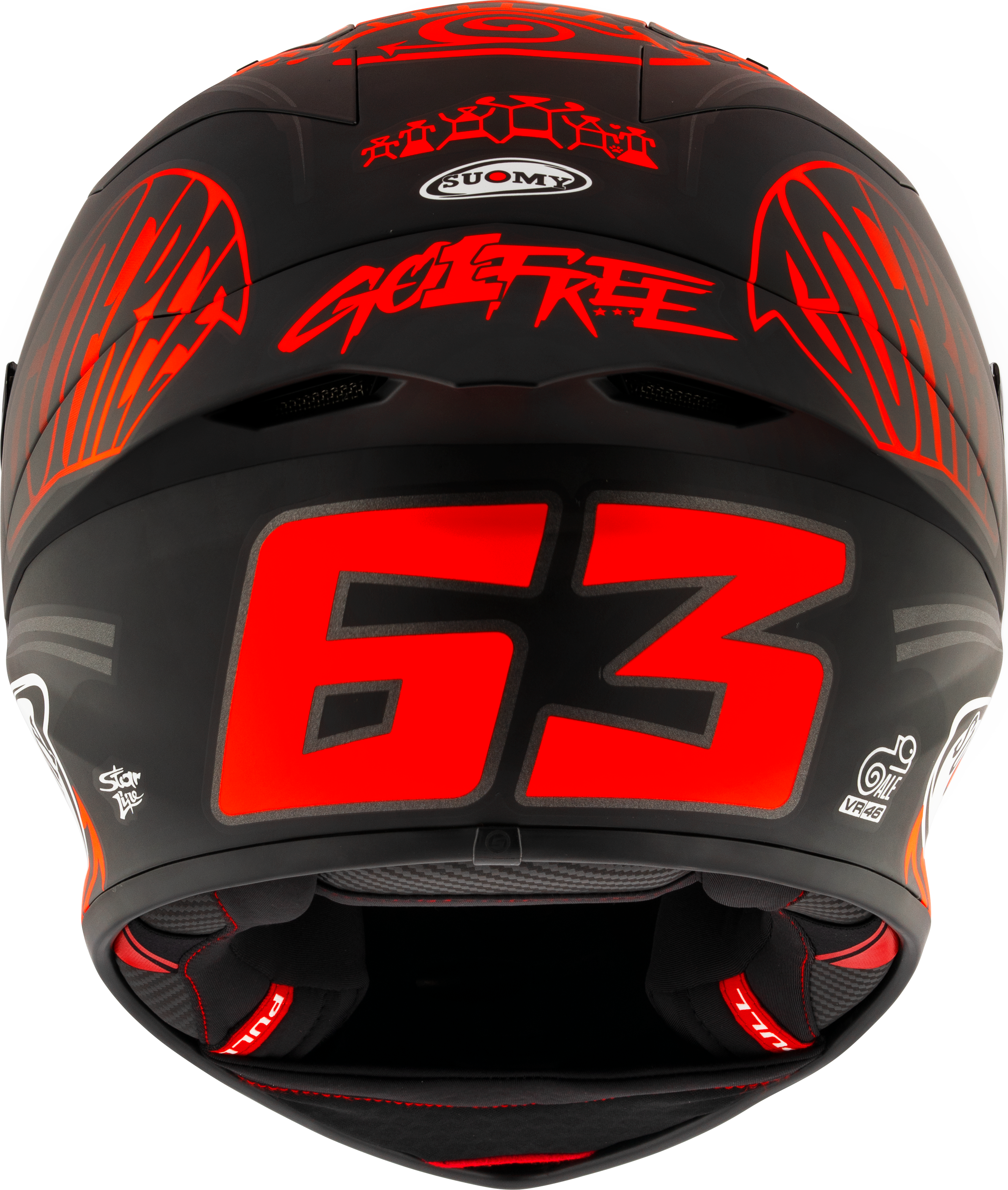 Suomy S1-XR GP Helm Francesco Pecco Bagnaia Replica 2024 K6SX0012 
