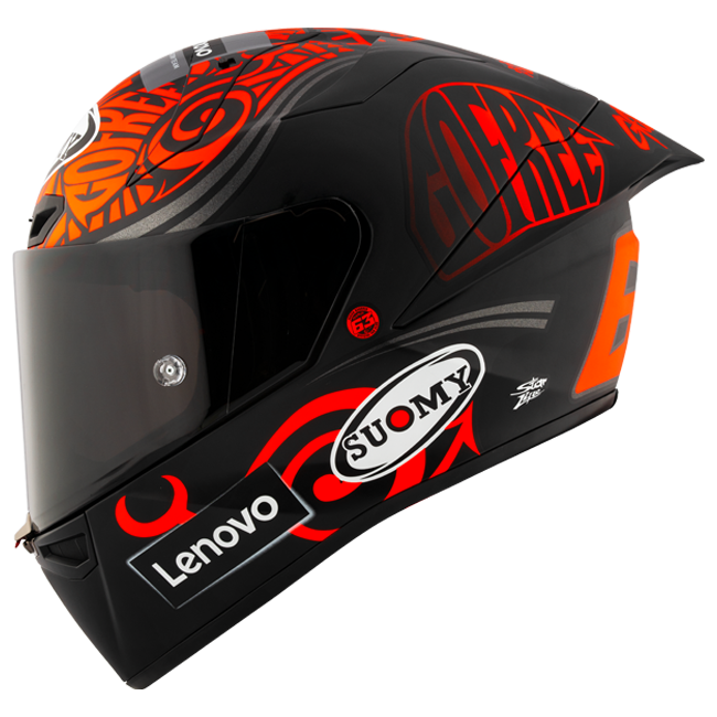 Suomy S1-XR GP Helm Francesco Pecco Bagnaia Replica 2024 K6SX0012 