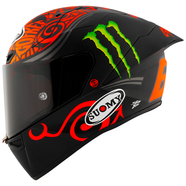 Suomy S1-XR GP Helm Francesco Pecco Bagnaia Monster Replica 2024 K6SX0013 
