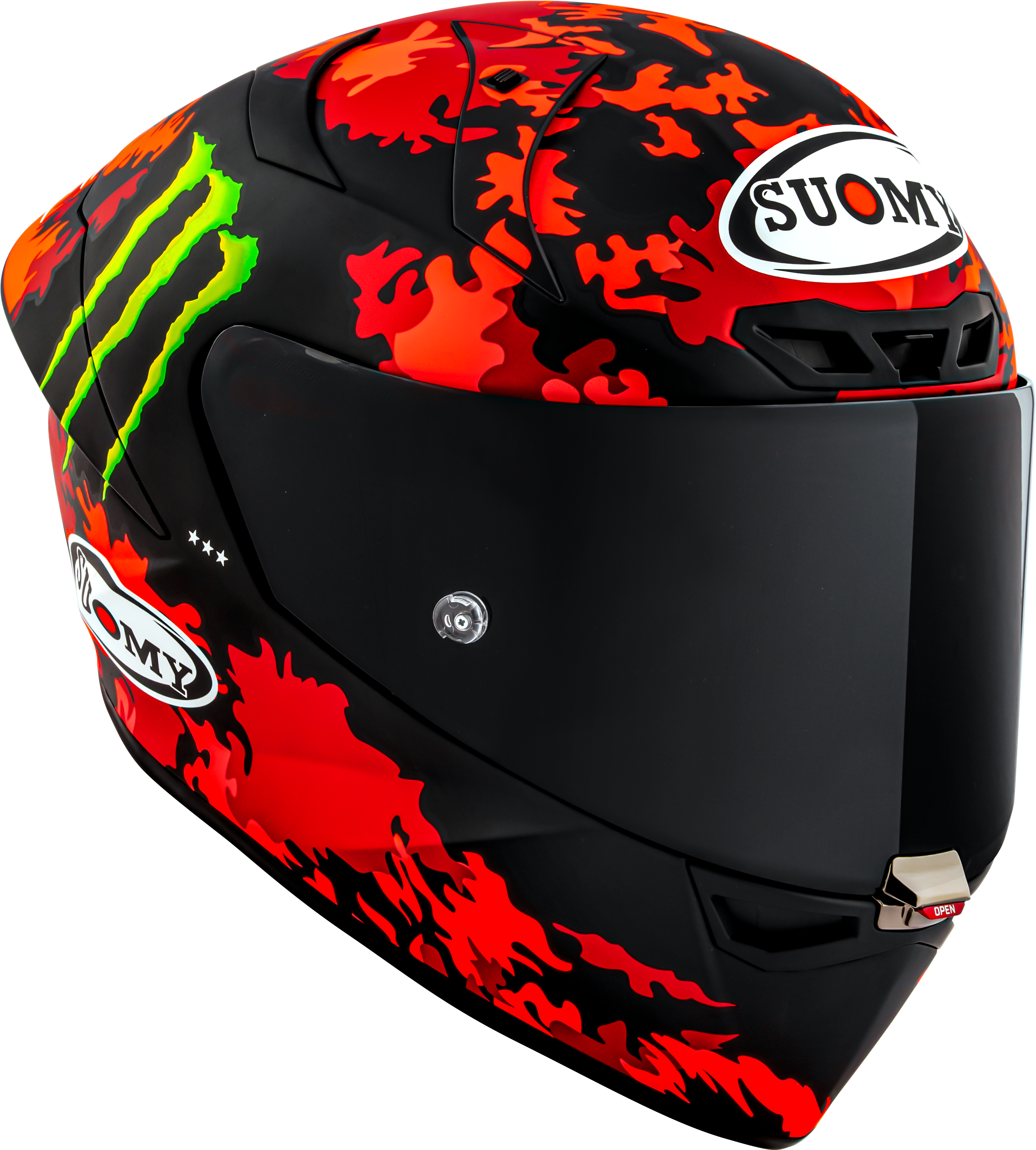 Suomy S1-XR GP Helm Francesco Pecco Bagnaia Monster Replica 2025 K6SX0017 