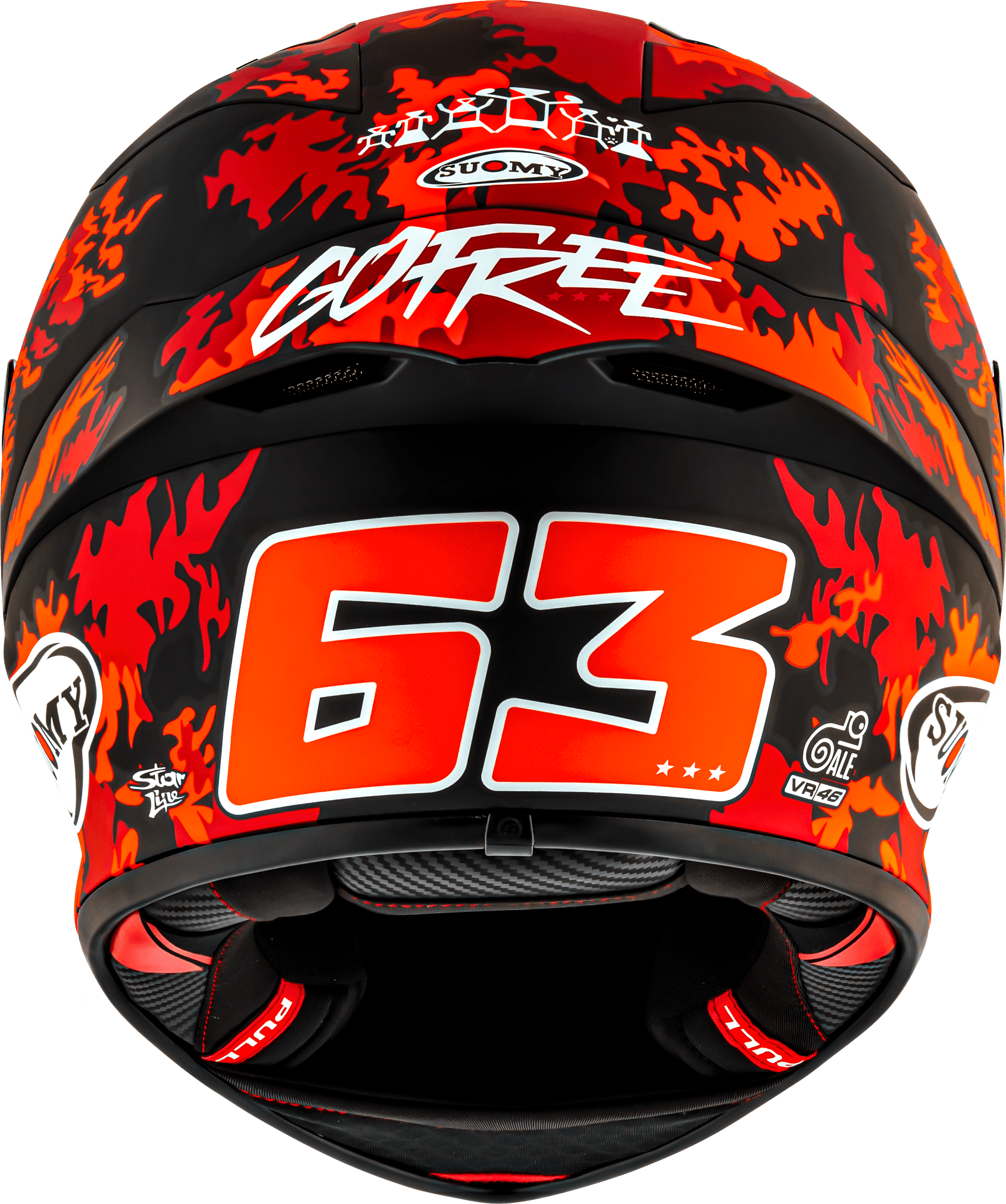 Suomy S1-XR GP Helm Francesco Pecco Bagnaia Replica 2025 K6SX0018 