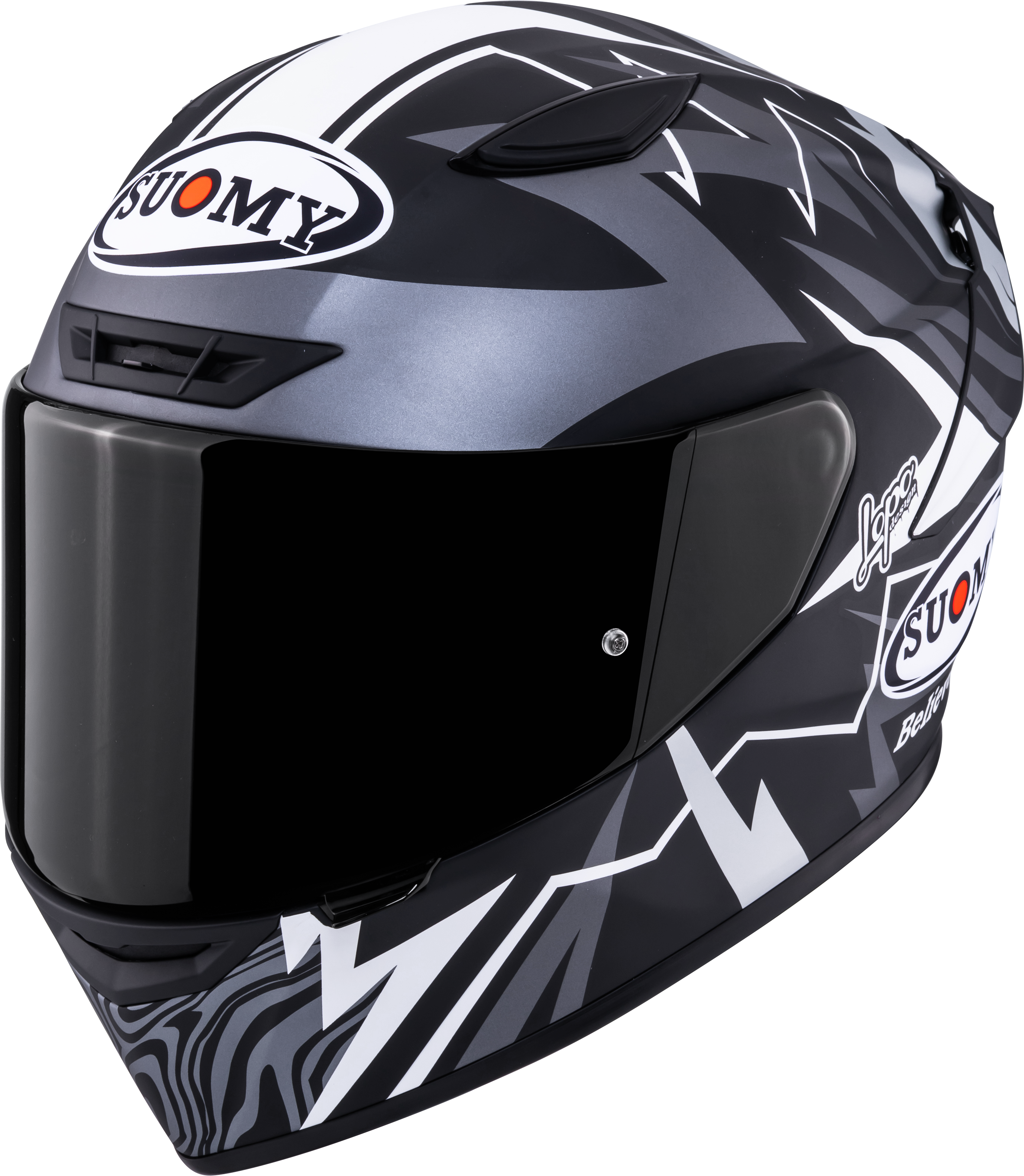 Suomy Track-1 Helm Matt Sam Lowes Replica 2025 Wintereditie K6T10021 