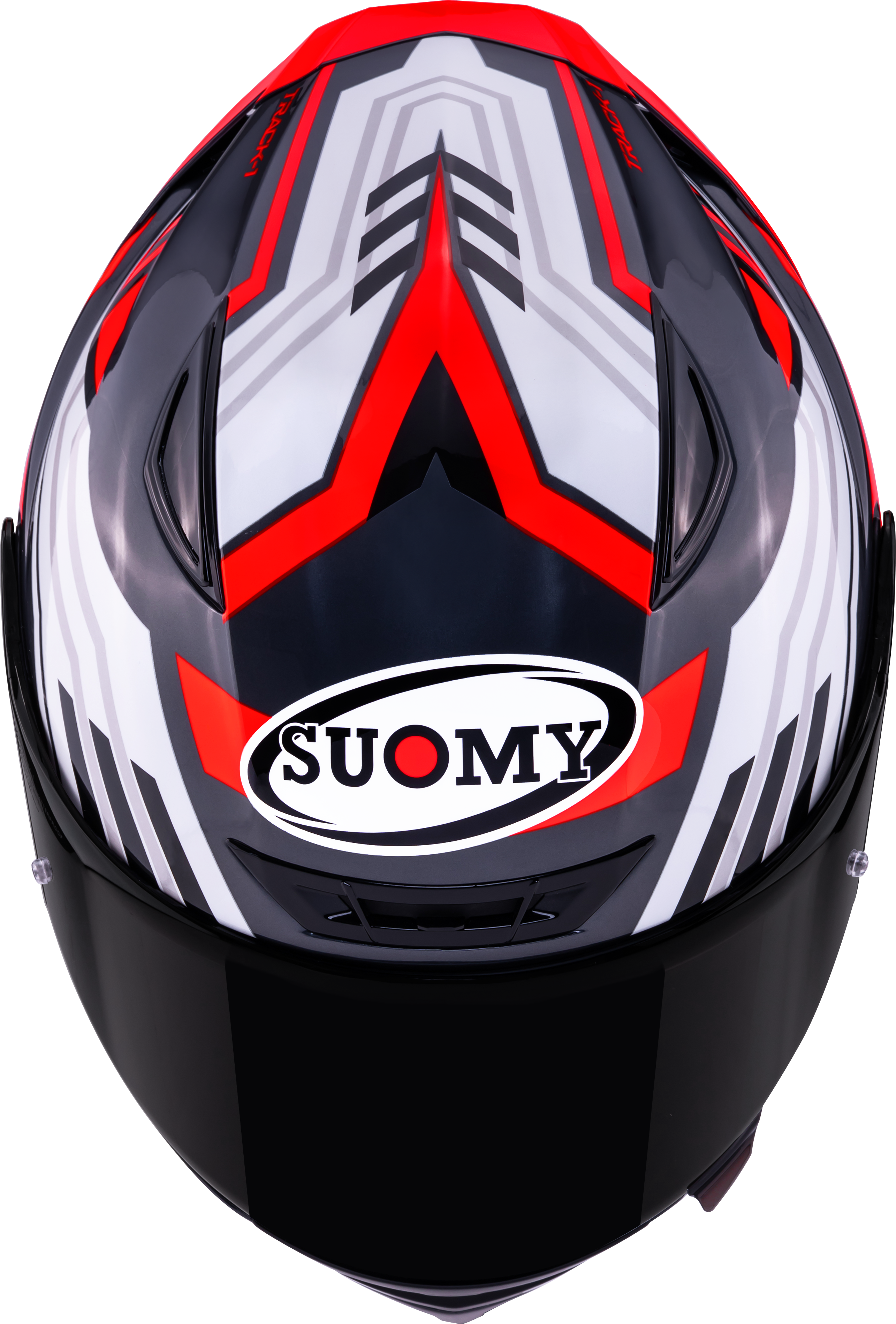 Suomy Track-1 Helm Framework Wit/Rood K6T10022 