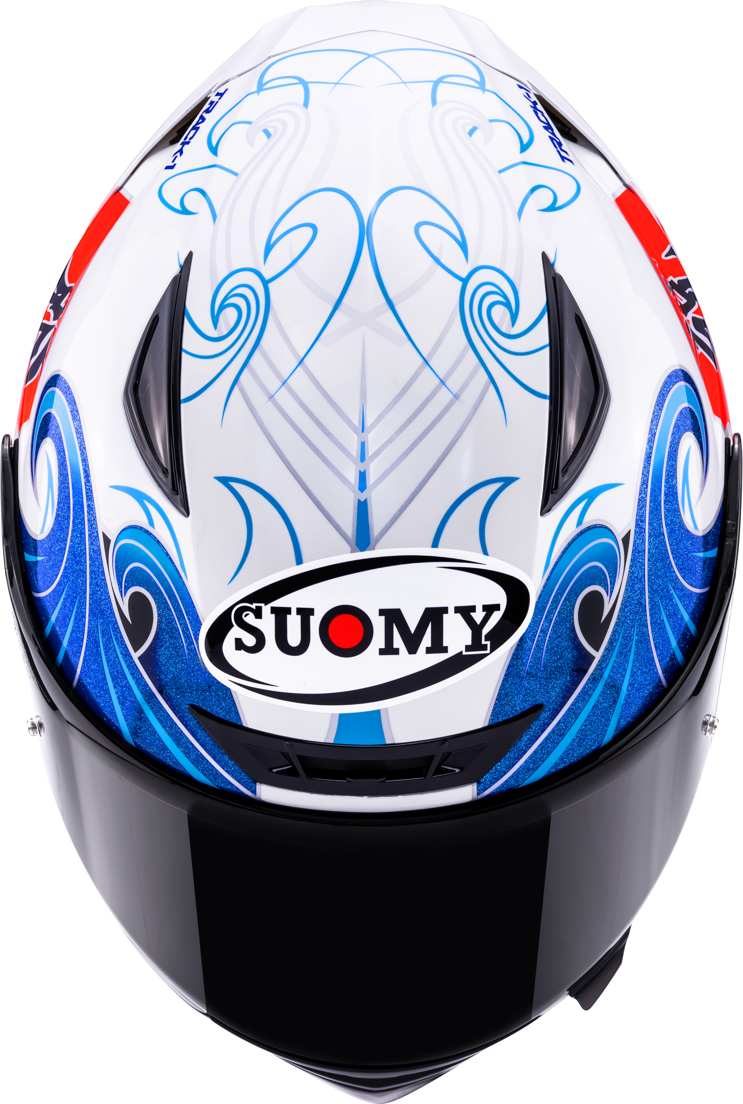 Suomy Track-1 Helm Waves Wit K6T10025 