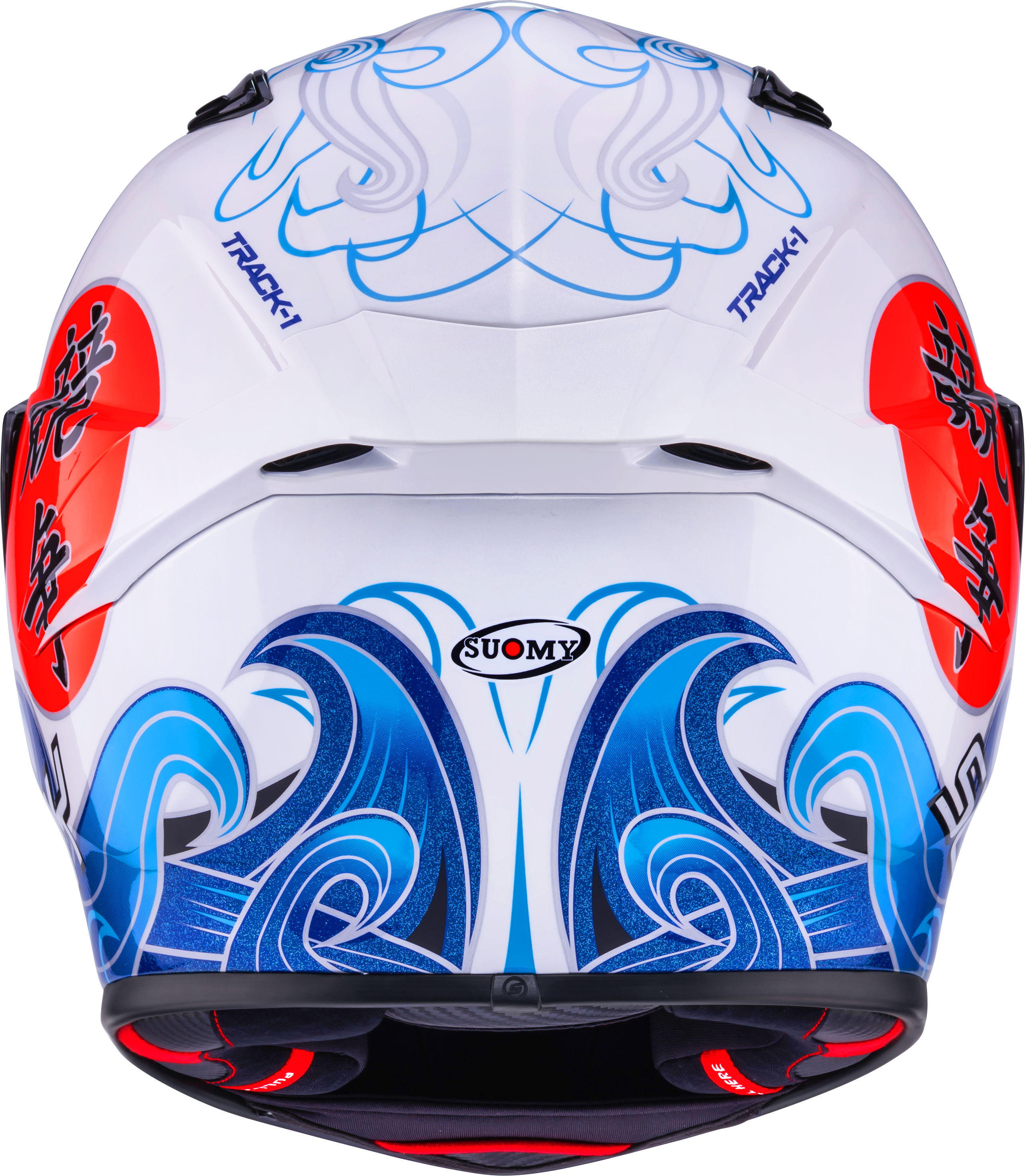 Suomy Track-1 Helm Waves Wit K6T10025 