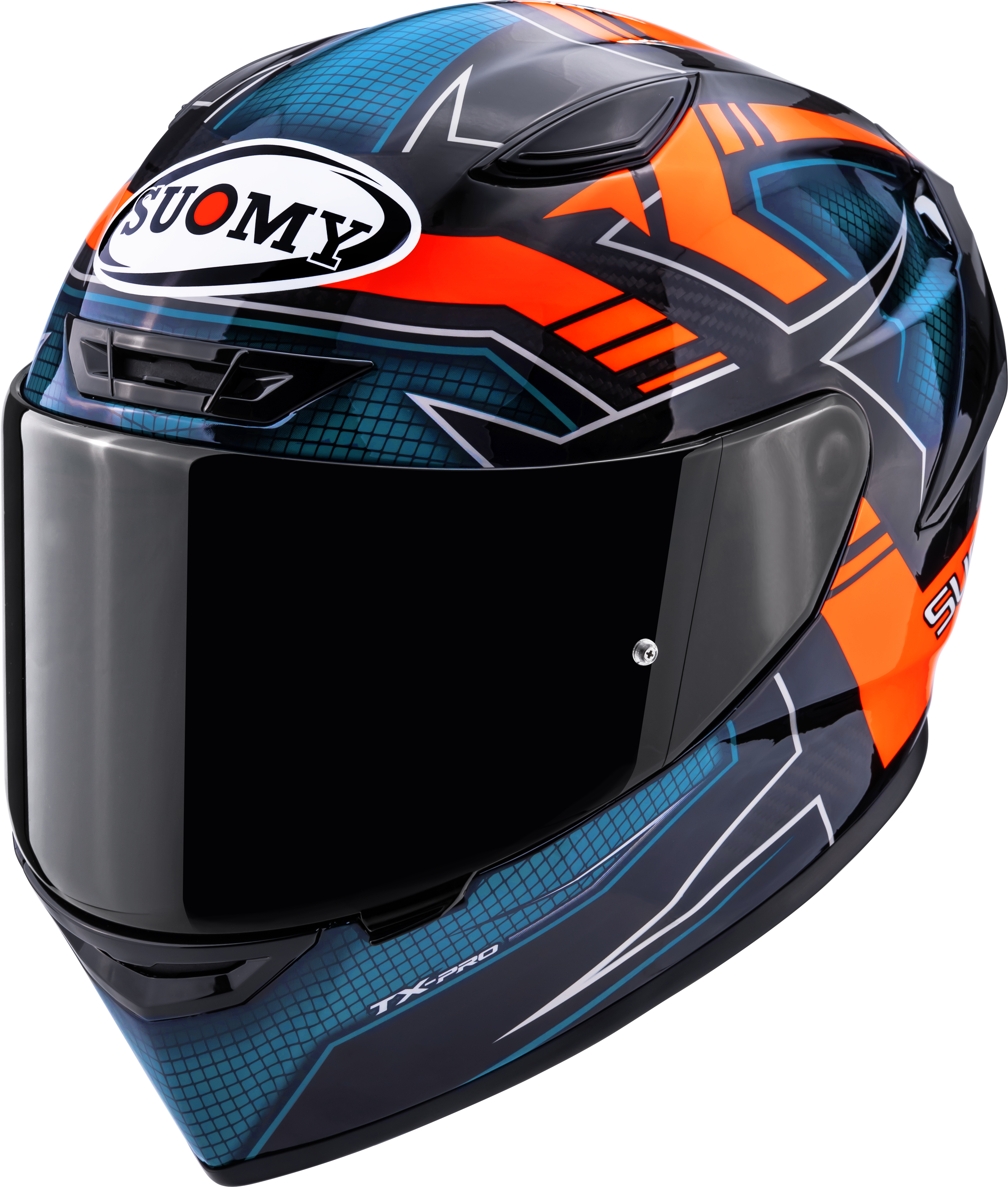 Suomy TX-Pro Helm Flawless Oranje K6TX0015 