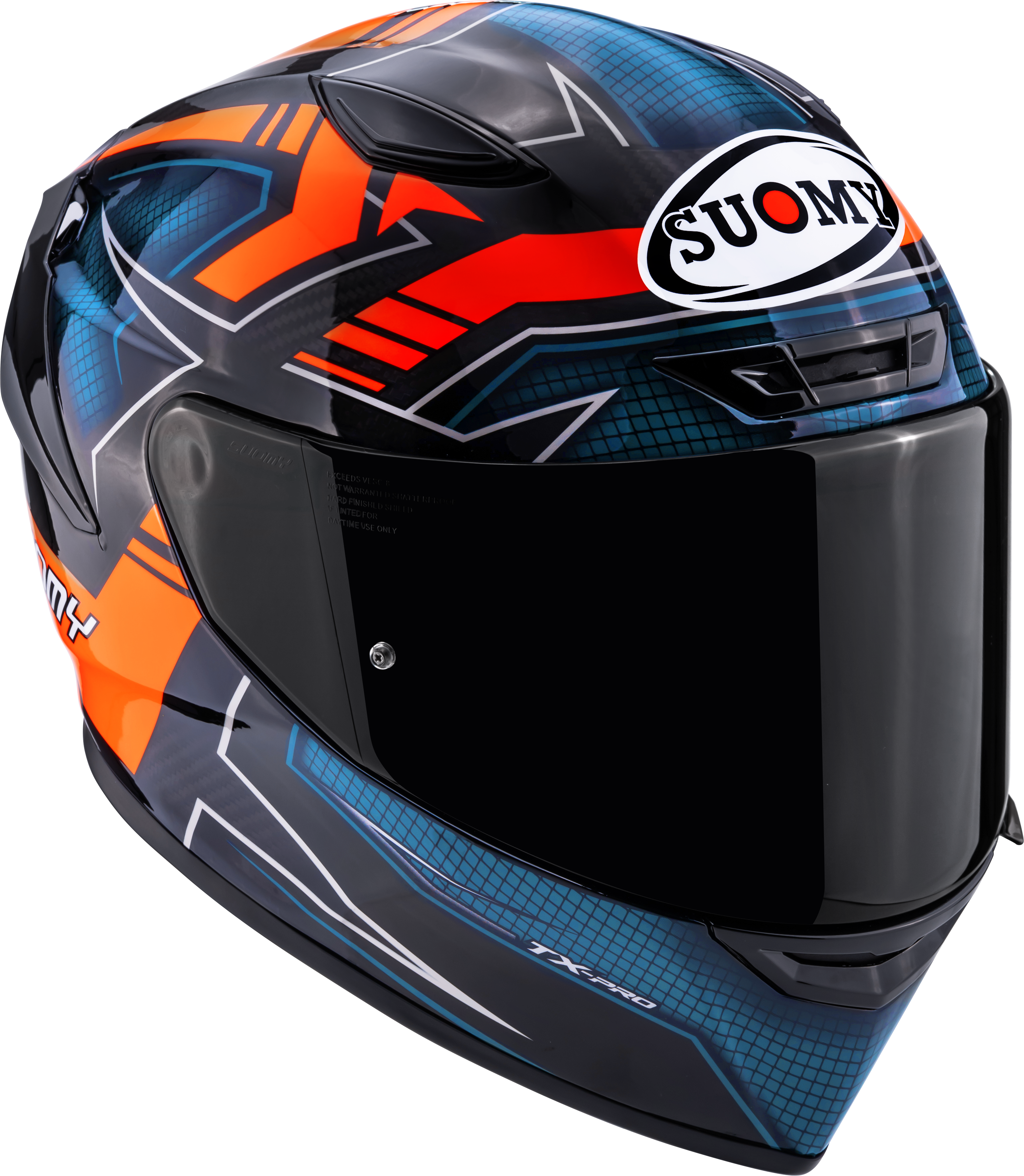 Suomy TX-Pro Helm Flawless Oranje K6TX0015 