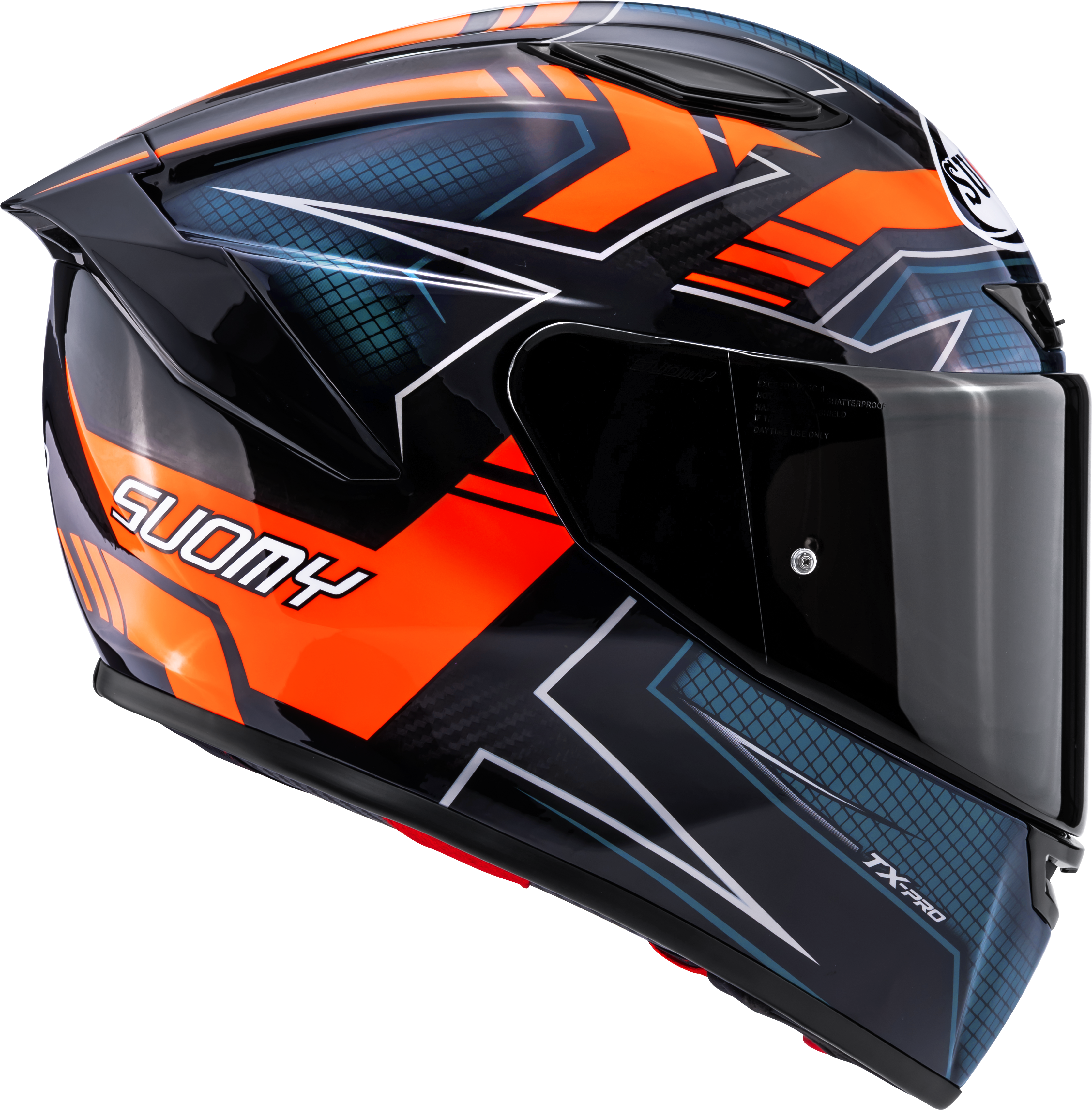 Suomy TX-Pro Helm Flawless Oranje K6TX0015 