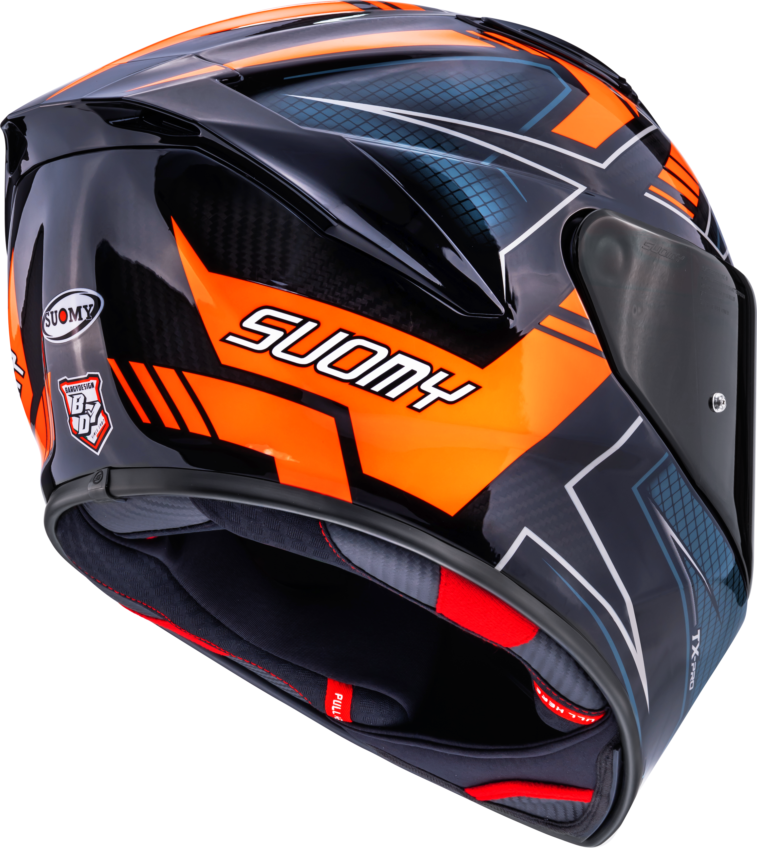 Suomy TX-Pro Helm Flawless Oranje K6TX0015 