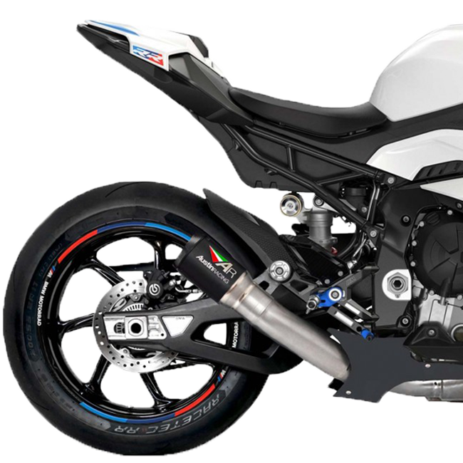 Austin Racing Slip-On (GP1R/GP2R/V3) + KAT-vervangingspijp BMW S1000RR K67 (19-25) 