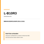 Akrapovic Zwischenrohr BMW M1000R / S1000R (16-18) L-B10R3 — Platzhalter, kein Herstellerfoto verfügbar