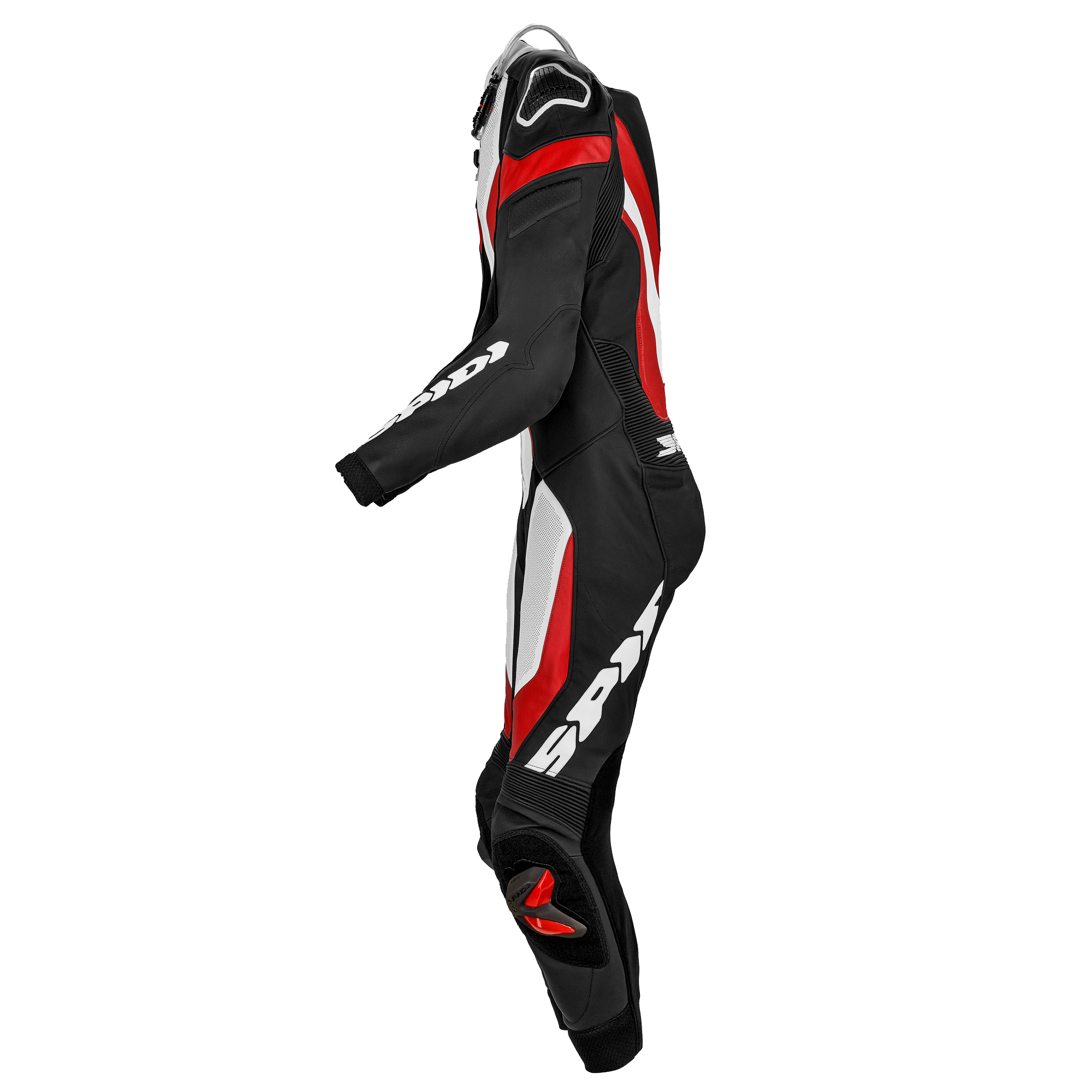 Spidi Laser Pro eendelige race-overall Leren pak – Geperforeerd racepak | Heren | Rood | Y154014 