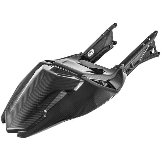 Monocoque achterzijde Carbon (Zelfdragend) Fullsix BMW S1000RR K67 (19-22) 