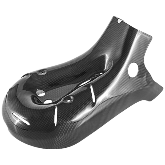 Hittebescherming Krümmer Carbon Fullsix Ducati Panigale 1199/R/S (12-17) 