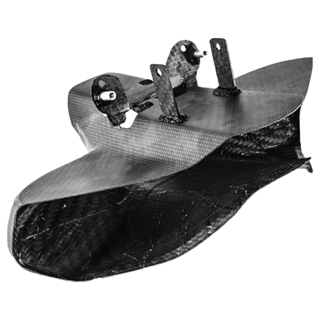 Luchtkanaal "Oversize" Racing Carbon Fullsix Ducati Panigale 1299/S (15-18) 