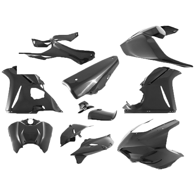 Compleet kuipset 200 Plain Carbon Fullsix Ducati Panigale V4/S (2025) 