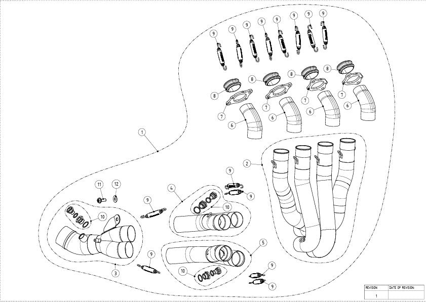 Akrapovic uitlaat (roestvrij staal) Honda CBR 1000 RR-R SC82 (24-26) E-H10R11 