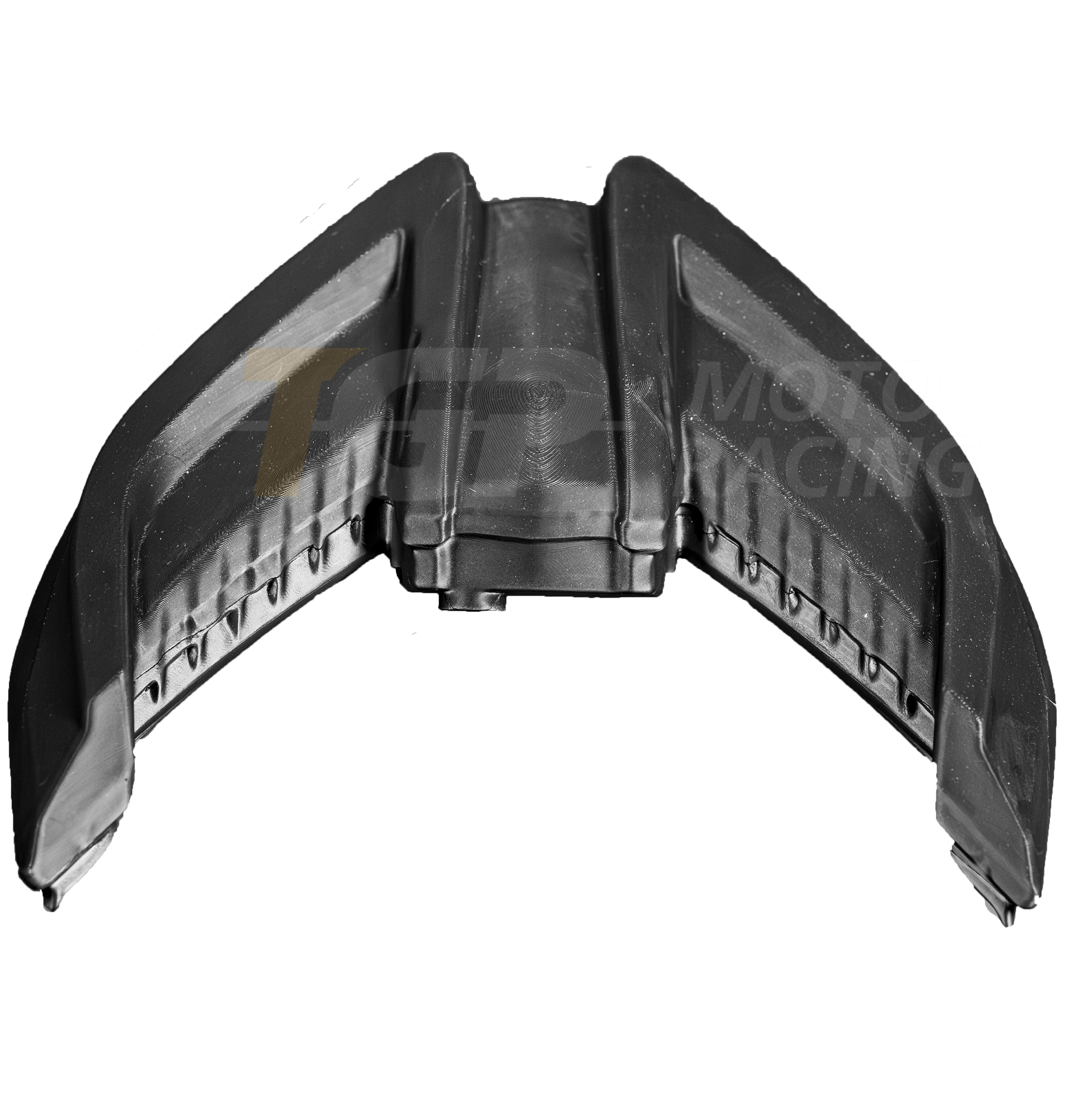 Dummy achterlichtafdekking achterlicht-nap in mat zwart TGP MotoRacing Ducati Panigale V4/S/R (25-26) 