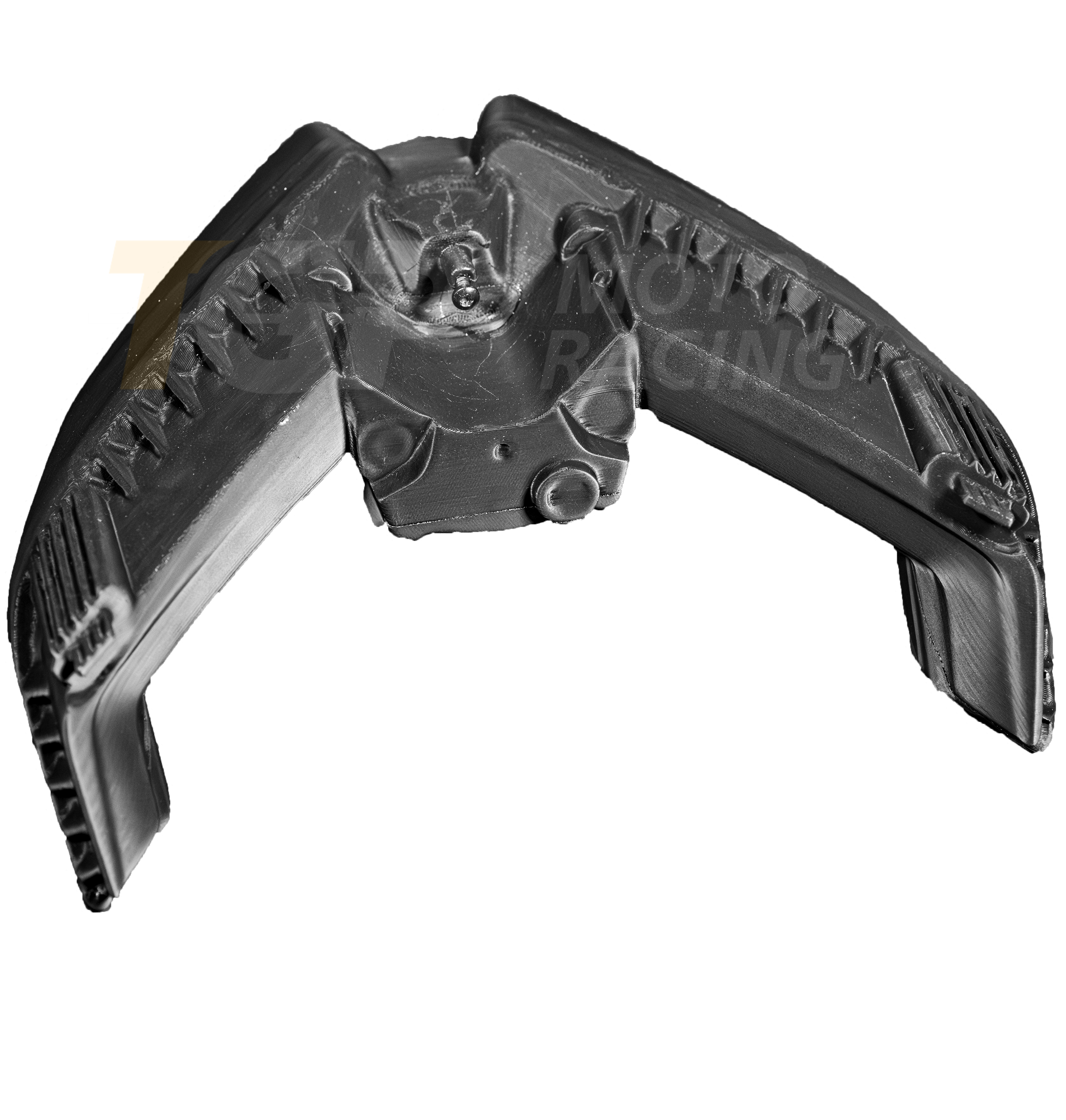 Dummy achterlichtafdekking achterlicht-nap in mat zwart TGP MotoRacing Ducati Panigale V4/S/R (25-26) 
