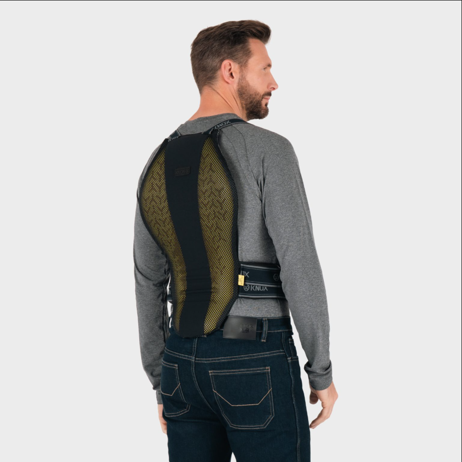 Knox Micro-Lock Air MK2 Rugprotector | Uniseks | Zwart | KNXAMLAirV2Back 