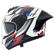Nolan N60-6 Sport Helm Corsa Wit / Blauw / Rood / Matt-finish 355 