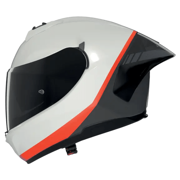Nolan N60-6 Sport Helm Speciale Verf Parelmoer / Zwart / Oranje 347 