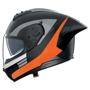 Nolan N60-6 Sport Helm Contrasto Zwart / Oranje / Matte lak 357 