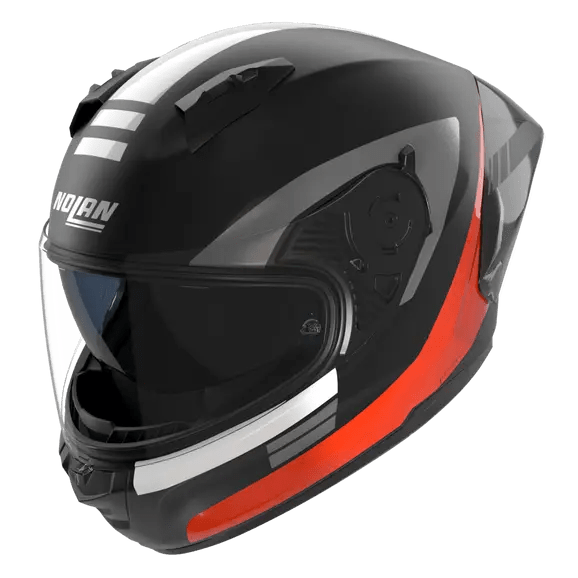 Nolan N60-6 Sport Helm Contrasto Zwart / Oranje / Matte lak 357 